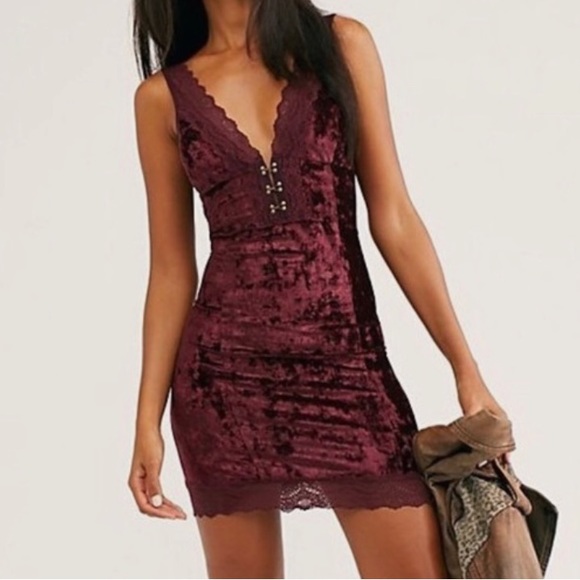 FREE PEOPLE Wait For It Mini Dress - Picture 2 of 11